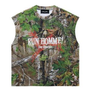 Homme + Femme Deer Country Tank Top. Size XL